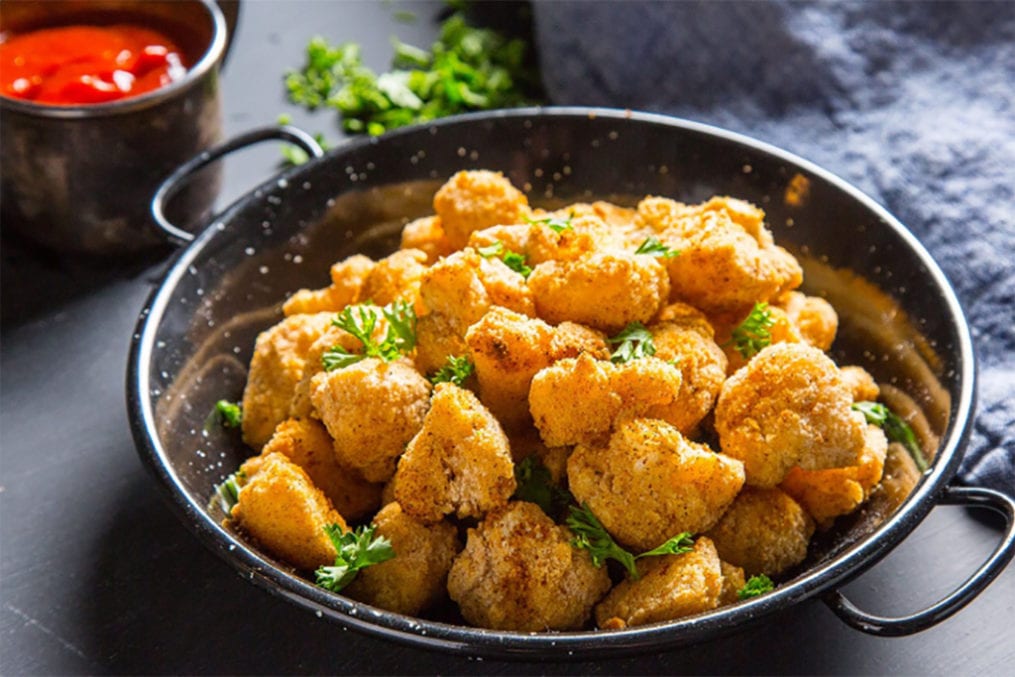 vegan cauliflower popcorn